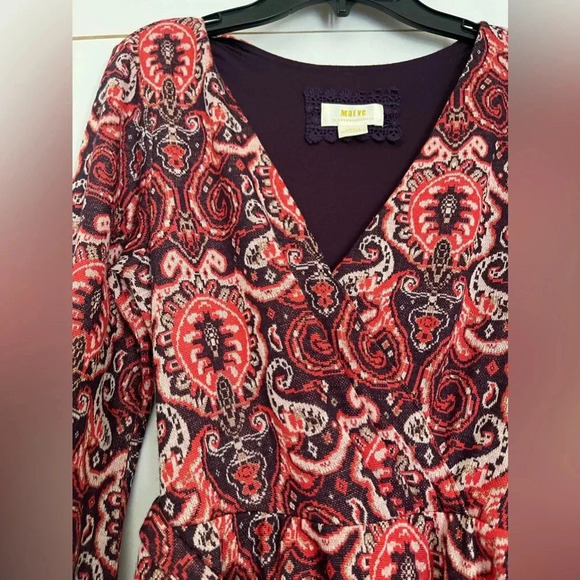Anthropologie Maeve Paisley Belted Dress - Picture 9 of 9